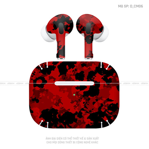 Dán Skin Tai Nghe Airpod Pro/ Pro 2 Hình Camo | D_CM06