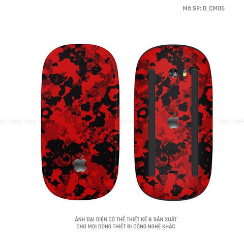 Skin Dán Chuột Apple Magic Mouse Hình Camo | D_CM06