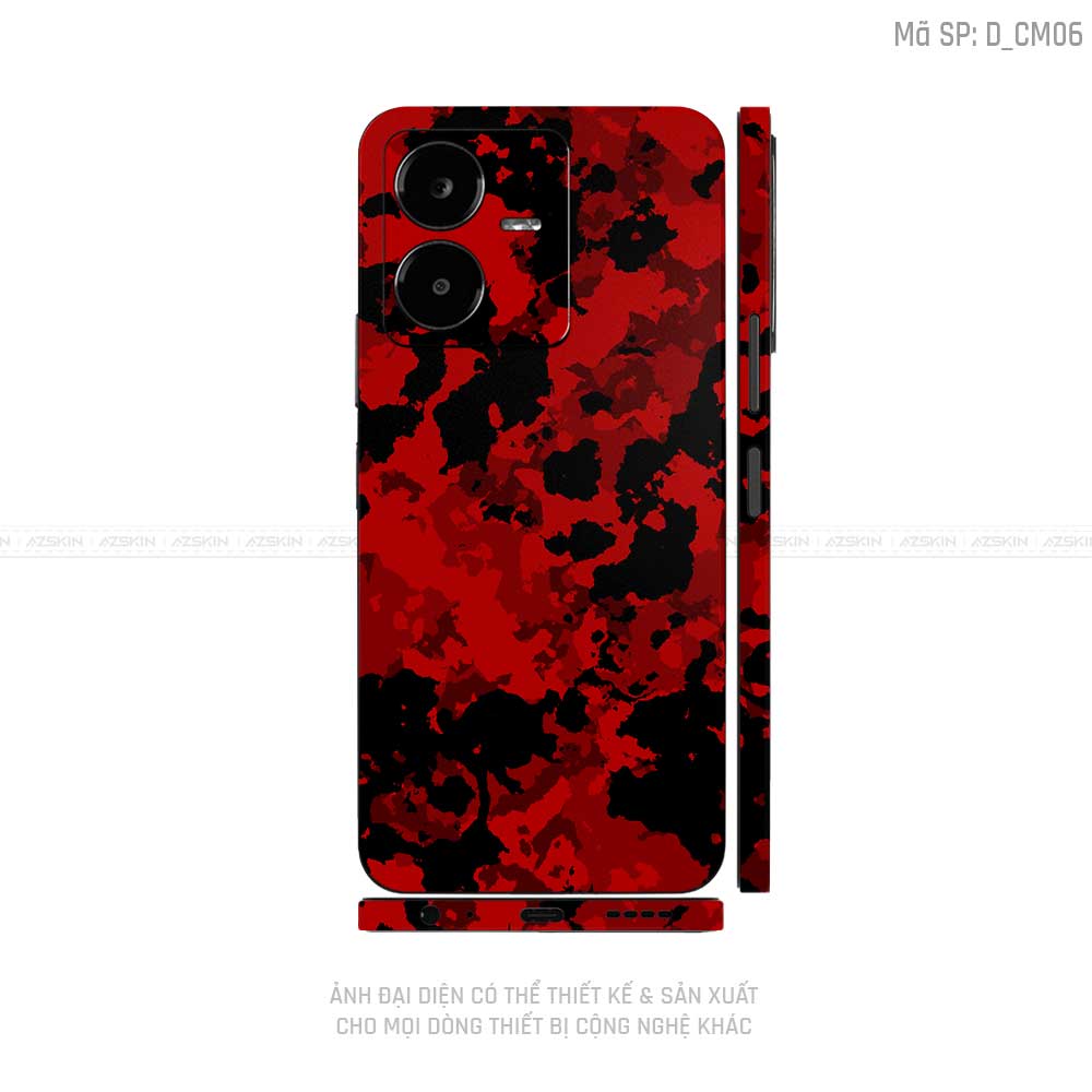 Dán Skin Vivo Y Series Hình Camo | D_CM06