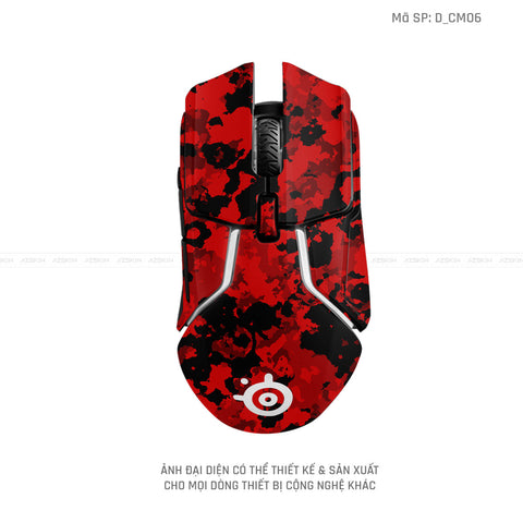 Skin Dán Chuột Steelseries Camo | D_CM06