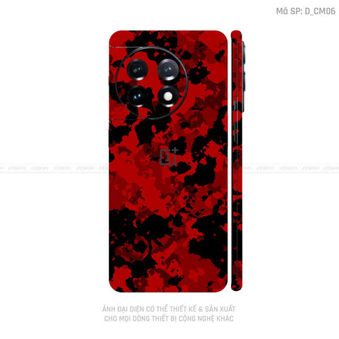 Dán Skin Oneplus 12 Series Hình Camo | D_CM06