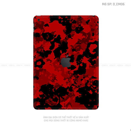 Dán Skin IPad Gen Series Họa Tiết Camo | D_CM06