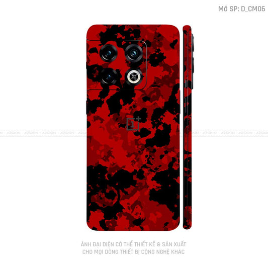 Dán Skin Oneplus 10 Series Hình Camo | D_CM06