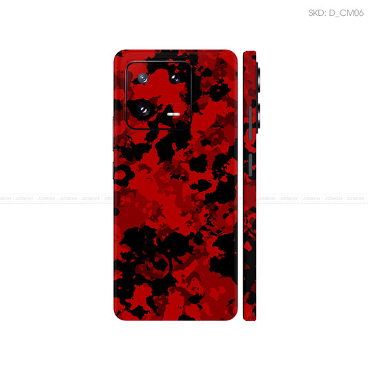 Dán Skin Điện Thoại Xiaomi 14 Series Hình Camo  | D_CM06