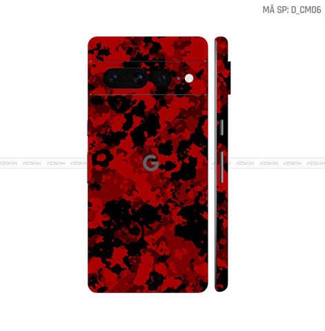 Dán Skin Google Pixel 8 Series Hình Camo | D_CM06