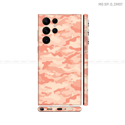 Dán Skin Galaxy S22 Series Hình Camo | D_CM07