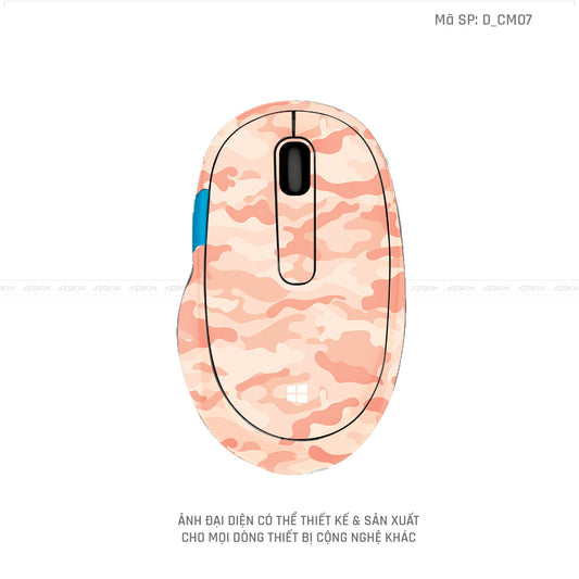 Skin Dán Chuột Microsoft Hình Camo | D_CM07