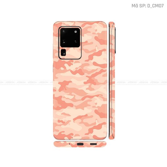 Dán Skin Galaxy S20 Series Hình Camo | D_CM07