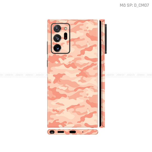 Dán Skin Galaxy Note 20 Series Hình Camo | D_CM07