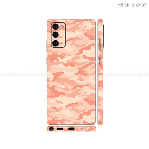 Dán Skin Galaxy Note 20 Series Hình Camo | D_CM07