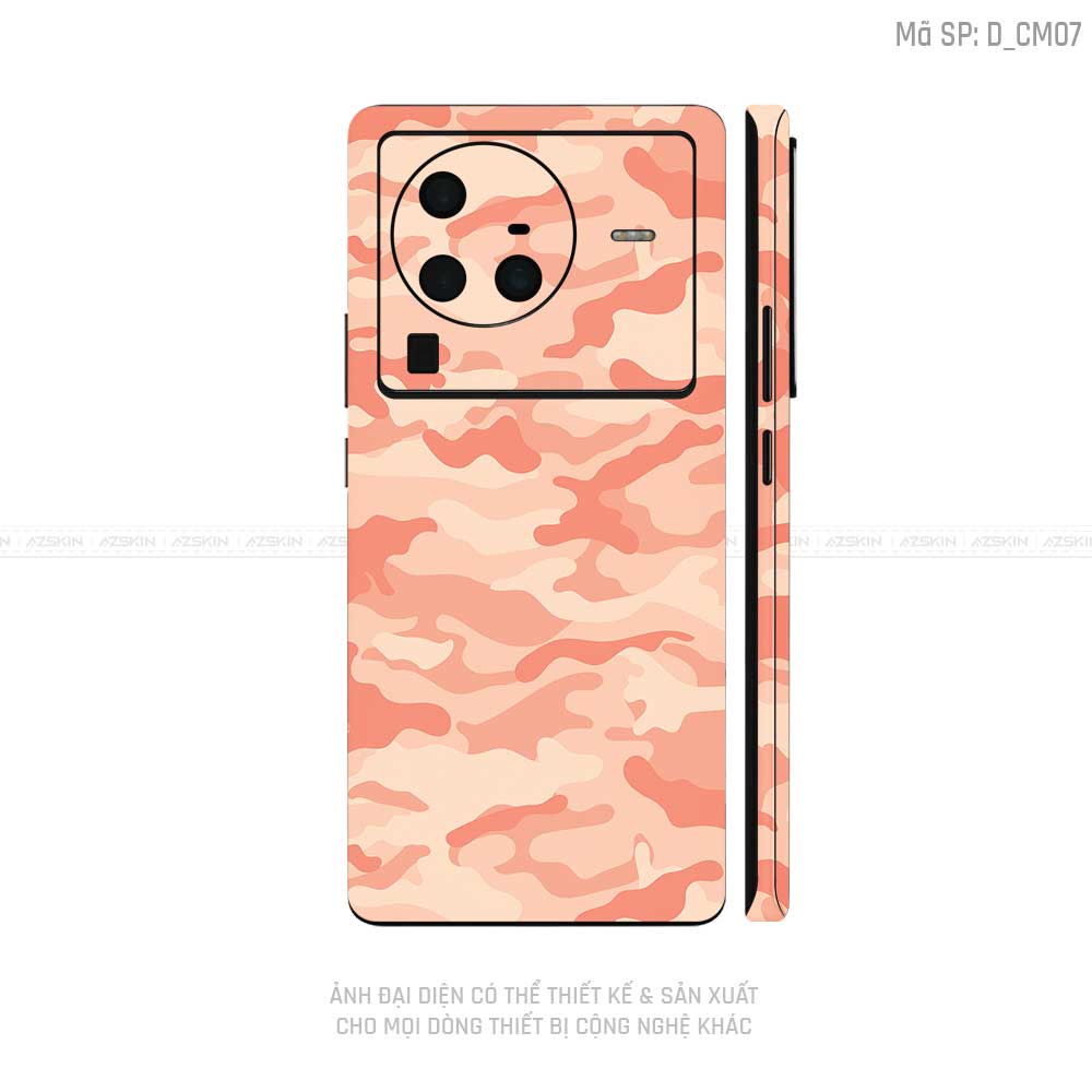 Dán Skin Vivo X Series Hình Camo | D_CM07