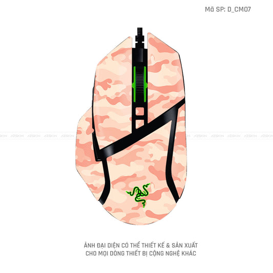 Skin Dán Chuột Razer Hình Camo | D_CM07