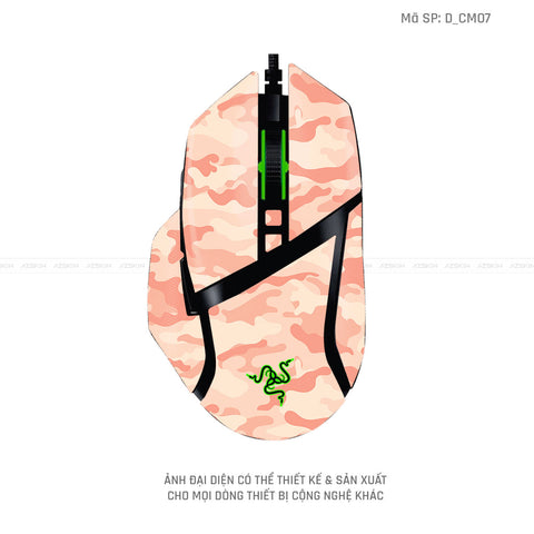 Skin Dán Chuột Razer Hình Camo | D_CM07