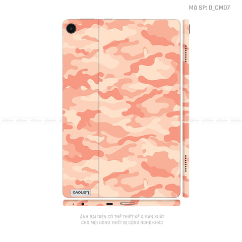 Dán Skin Máy Tính Bảng Lenovo Pad Series Hình Camo | D_CM07