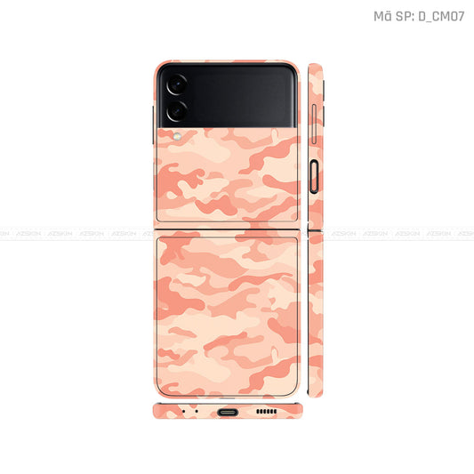 Dán Skin Galaxy Zflip3 Hình Camo | D_CM07