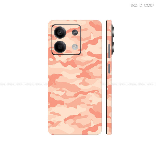 Dán Skin Điện Thoại Xiaomi Redmi 13 Series Hình Camo | D_CM07