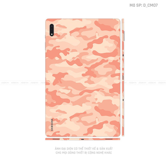 Dán Skin Galaxy Tab S8 Series Hình Camo | D_CM07