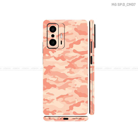Dán Skin Xiaomi 11 Series Hình Camo | D_CM07