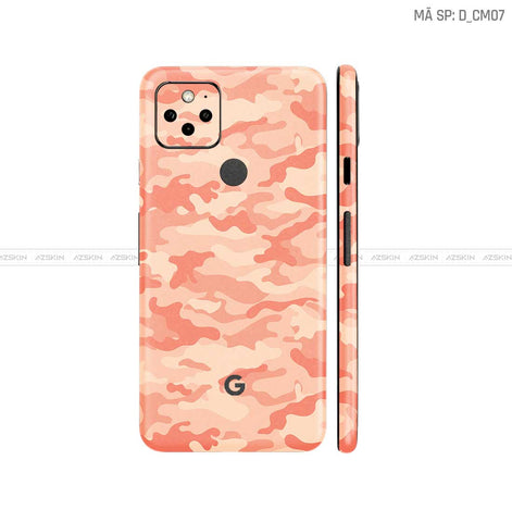 Dán Skin Google Pixel 5 Hình Camo | D_CM07