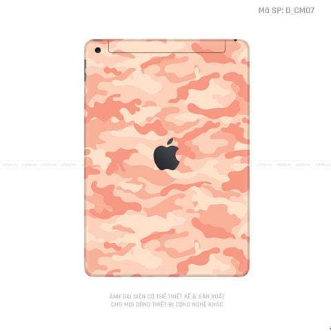 Dán Skin IPad Gen Series Họa Tiết Camo | D_CM07