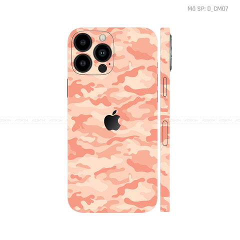 Dán Skin IPhone 13 Series Hình Camo | D_CM07