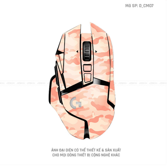 Skin Dán Chuột Logitech Hình Camo | D_CM07