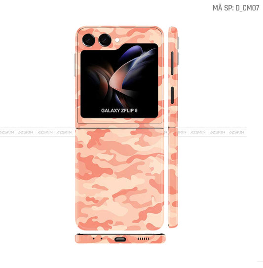 Dán Skin Galaxy Z Flip 7 Hình Camo | D_CM07