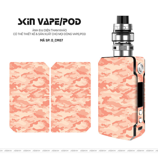Dán Skin Vape Hình Camo | D_CM07