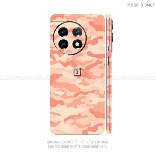 Dán Skin Oneplus 11 Series Hình CAMO  | D_CM07