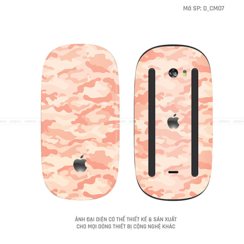 Skin Dán Chuột Apple Magic Mouse Hình Camo | D_CM07