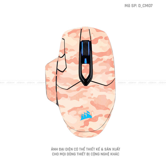 Skin Dán Chuột Corsair Hình Camo | D_CM07