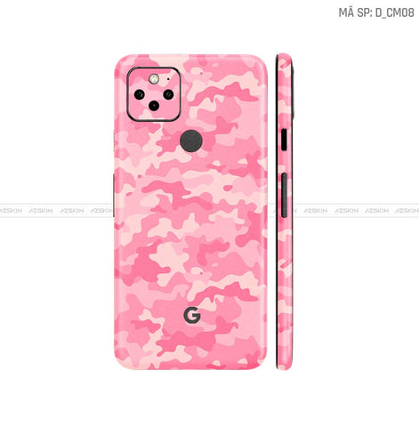 Dán Skin Google Pixel 5 Hình Camo | D_CM08