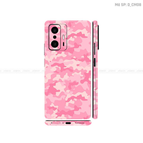 Dán Skin Xiaomi 11 Series Hình Camo | D_CM08