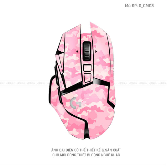 Skin Dán Chuột Logitech Hình Camo | D_CM08