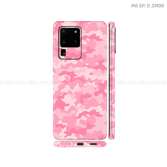 Dán Skin Galaxy S20 Series Hình Camo | D_CM08