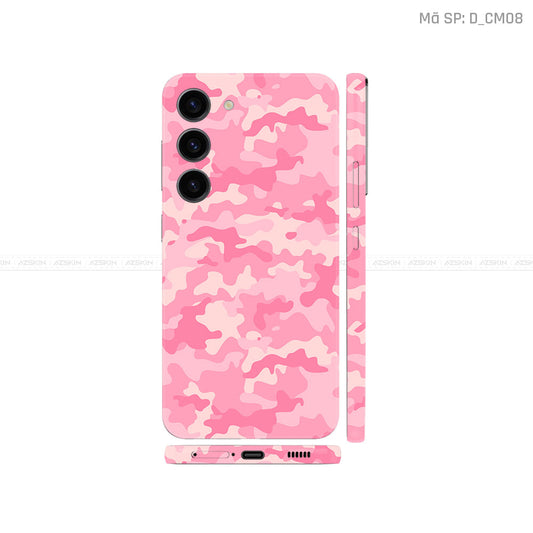 Dán Skin Galaxy S23 Series Hình Camo | D_CM08