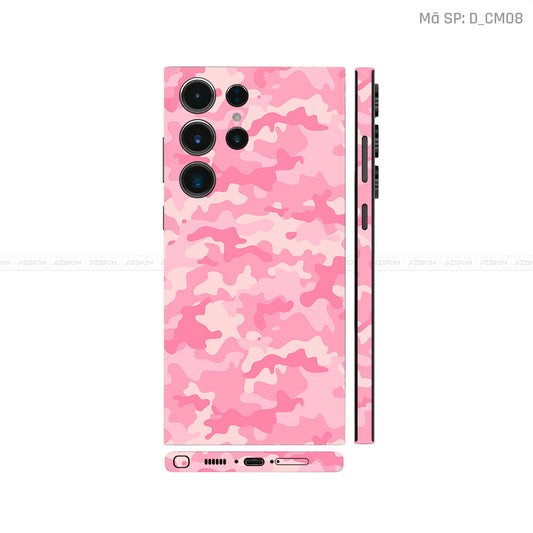Dán Skin Samsung Galaxy S25 Series Chủ Đề Camo | D_CM08