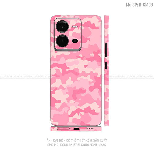 Dán Skin Vivo V Series Hình Camo  | D_CM08
