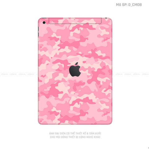 Dán Skin IPad Gen Series Họa Tiết Camo | D_CM08