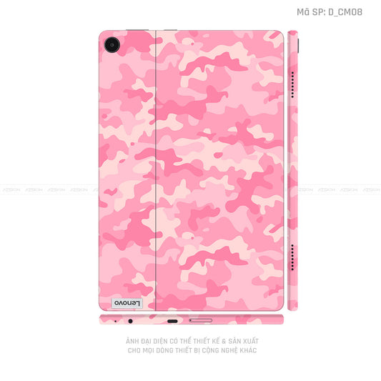 Dán Skin Máy Tính Bảng Lenovo Pad Series Hình Camo | D_CM08