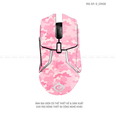 Skin Dán Chuột Steelseries Camo | D_CM08