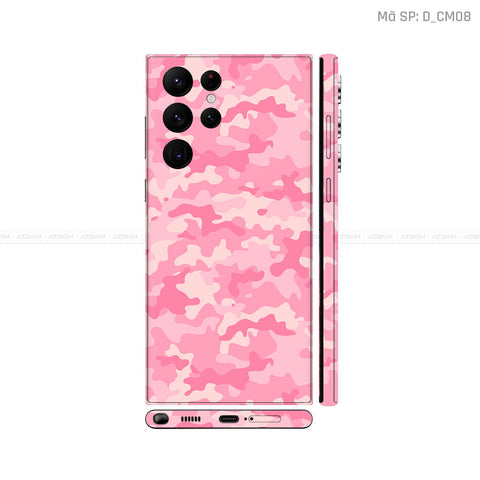 Dán Skin Galaxy S22 Series Hình Camo | D_CM08