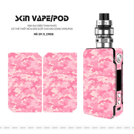 Dán Skin Vape Hình Camo | D_CM08