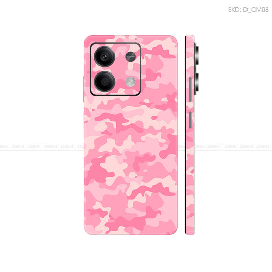 Dán Skin Điện Thoại Xiaomi Redmi 13 Series Hình Camo | D_CM08