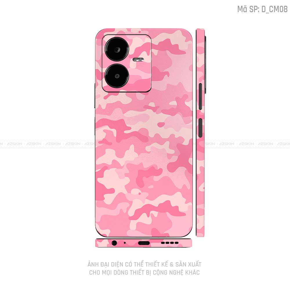 Dán Skin Vivo Y Series Hình Camo | D_CM08