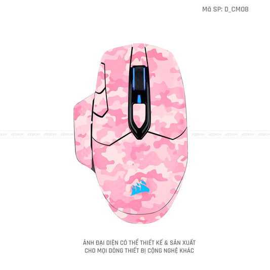 Skin Dán Chuột Corsair Hình Camo | D_CM08