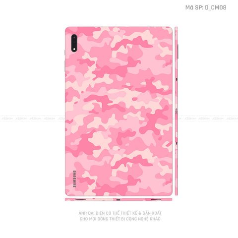 Dán Skin Galaxy Tab S8 Series Hình Camo | D_CM08