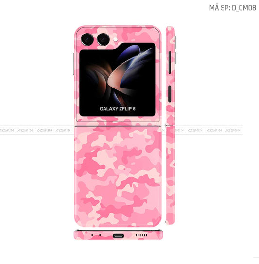 Dán Skin Galaxy Z Flip 7 Hình Camo | D_CM08