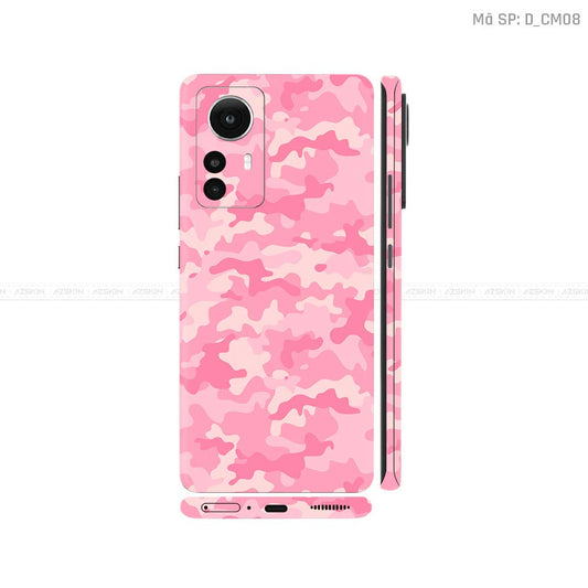Dán Skin Xiaomi 12 Series Hình Camo | D_CM08