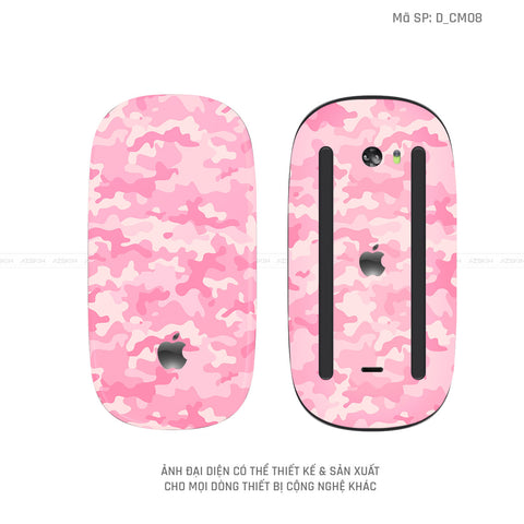 Skin Dán Chuột Apple Magic Mouse Hình Camo | D_CM08